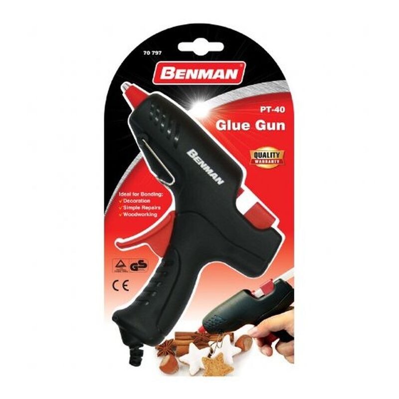Πιστόλι Θερμικής Σιλικόνης BENMAN PT-40 70797 - Image 2
