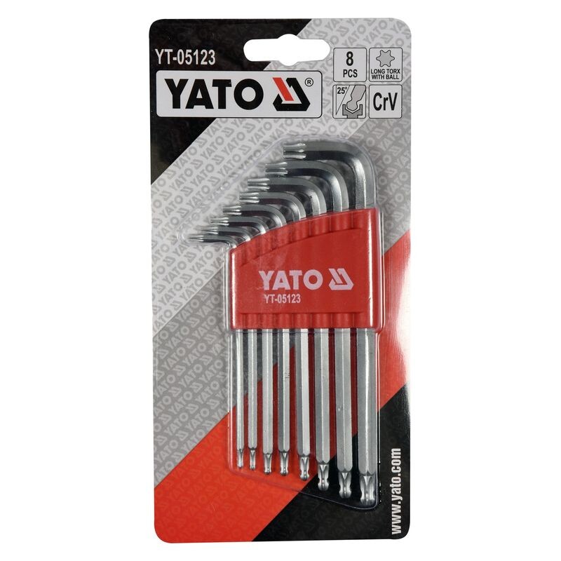 Επαγγελματικό σετ κλειδιών TORX YATO YT-05123 Επαγγελματικό σετ κλειδιών TORX YATO YT-05123