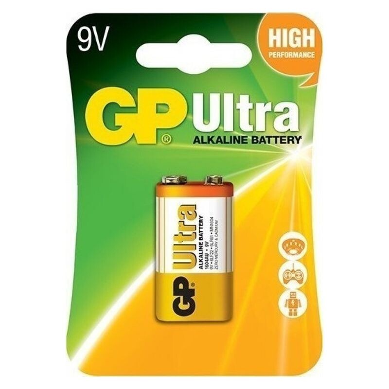 Αλκαλική Μπαταρία 6LF22 - GP Batteries Ultra 9V