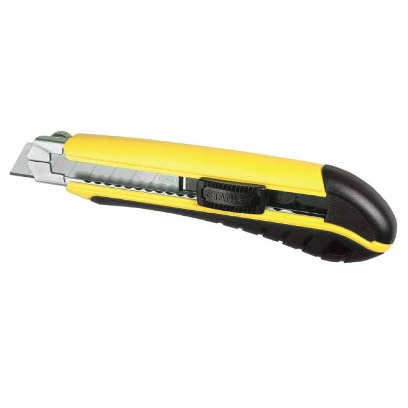 DYNAGRIP ΜΑΧΑΙΡΙ ME ΣΠΑΣΤΗ ΛΑΜΑ 18mm ΚΑΙ ΘΗΚΗ ΑΝΤΑΛΛΑΚΤΙΚΩΝ STANLEY 0-10-480