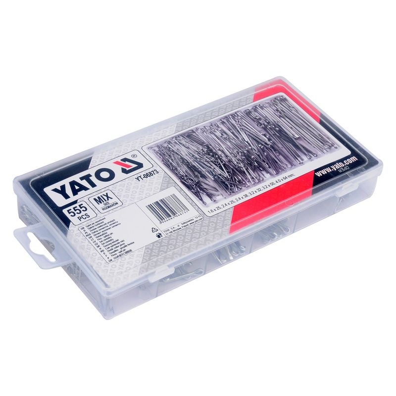 Κοπίλιες Σετ 555 Τεμάχια - YATO YT-06873 - Image 2