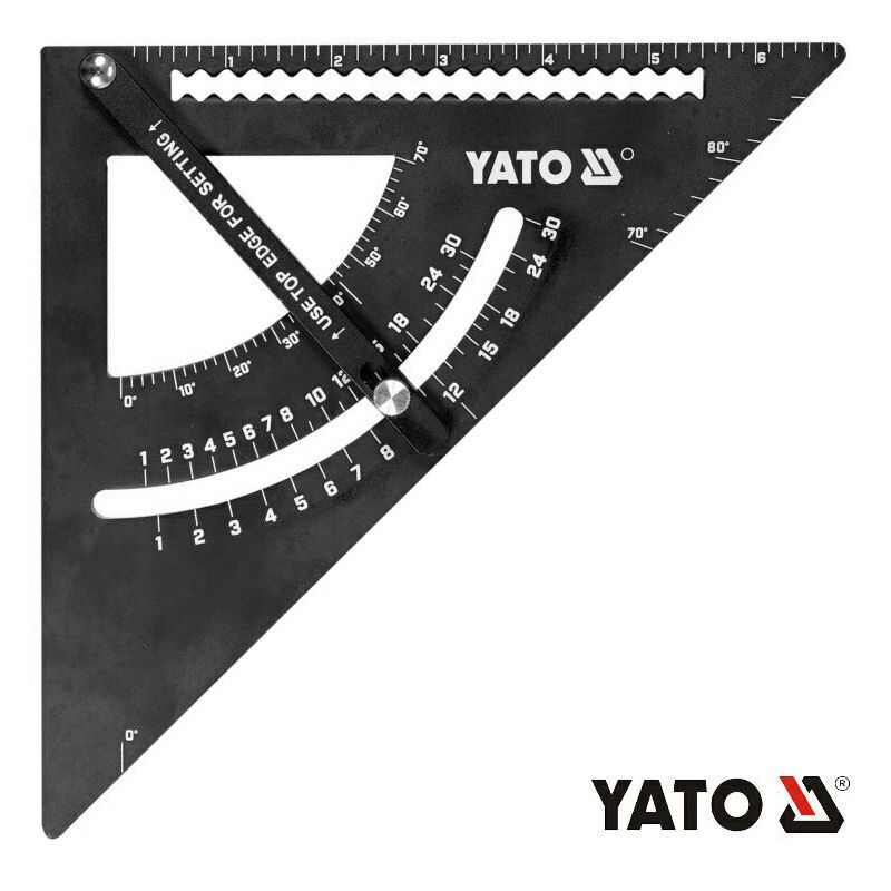 Τρίγωνο Μέτρησης και Σχεδιασμού Αλουμινίου YATO YT-70782
