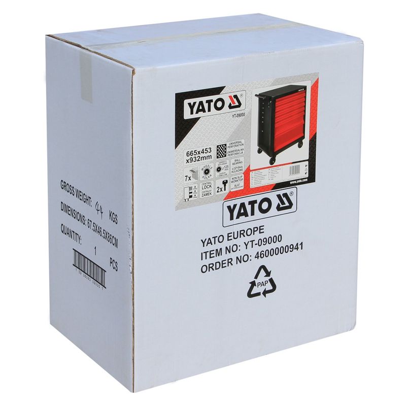 Τροχήλατη εργαλειοθήκη - YATO YT-09000 - Image 5
