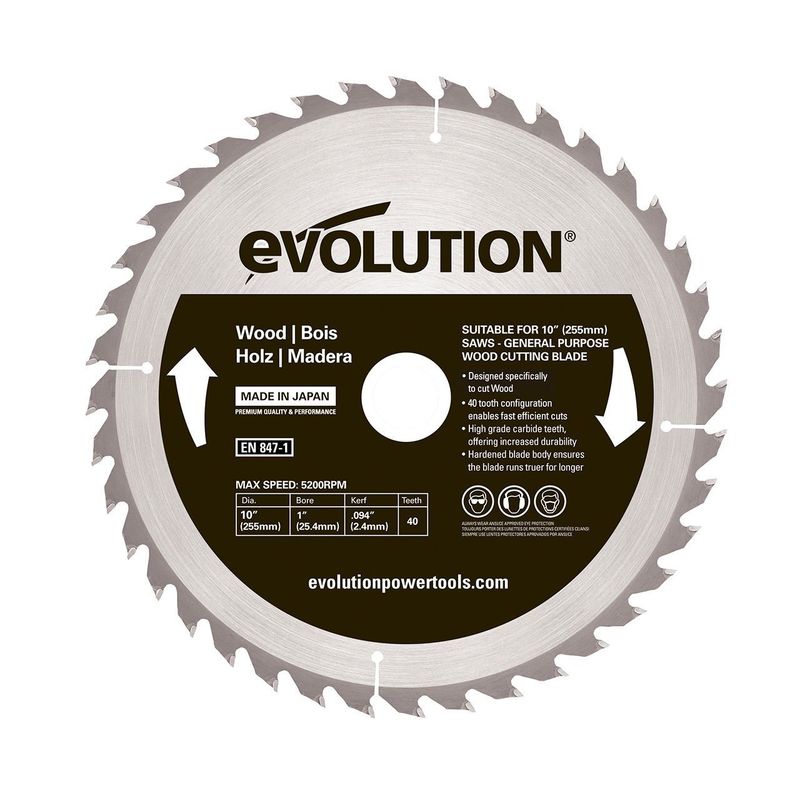 Δίσκοι Κοπής Ξύλου Evolution WOOD (185/210/255)