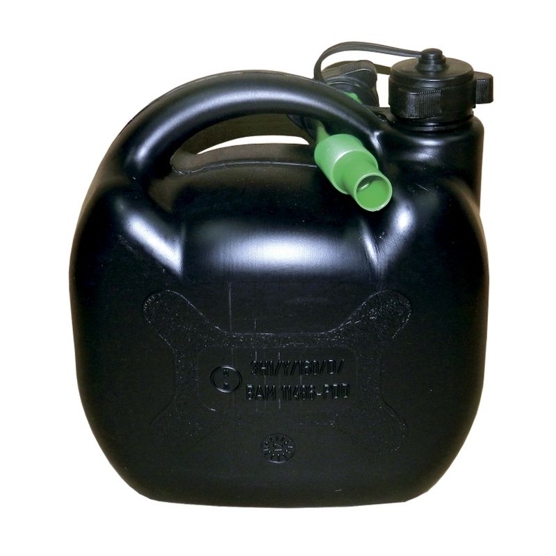 Δοχείο Καυσίμων Πλαστικό με Σωλήνα Επέκτασης Μαύρο - Automax (5lt, 10lt, 20lt)