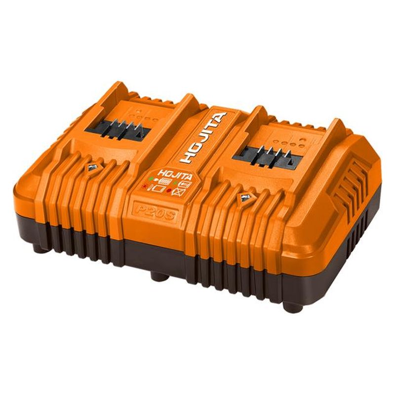 Φορτιστής 2 θέσεων για μπαταρίες λιθίου 2x20V 4Ah HOJITA - HJFCP542E