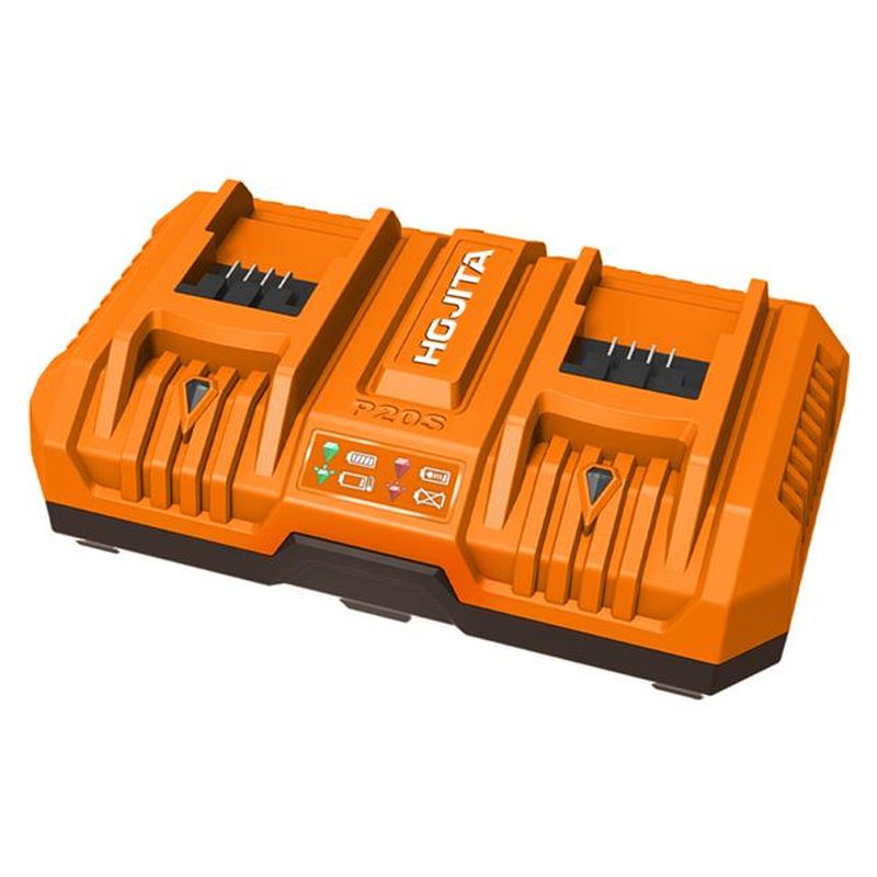 Φορτιστής 2 θέσεων για μπαταρίες λιθίου 2x20V 8Ah HOJITA - HJFCP582E