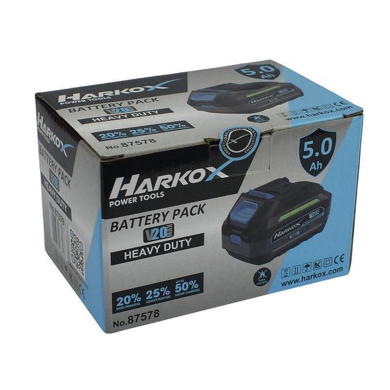 Μπαταρία Λιθίου 5,0 Ah 20V - HARKOX 009292 - Image 2