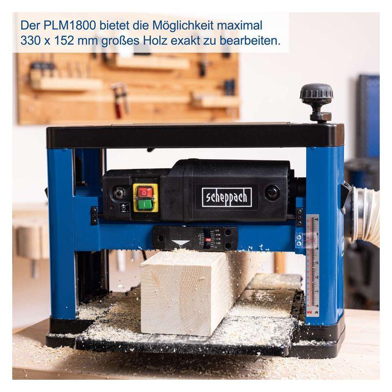 Πλάνη - Ξεχονδριστήρας 12'' με Ισχύ 1500W - Scheppach PLM1800 - Image 4