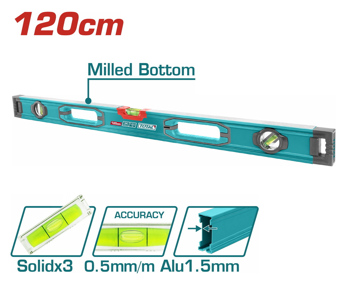 TOTAL ΕΠΑΓΓ. ΑΛΦΑΔΙ ΑΛΟΥΜΙΝΙΟΥ 120cm (TMT212028)