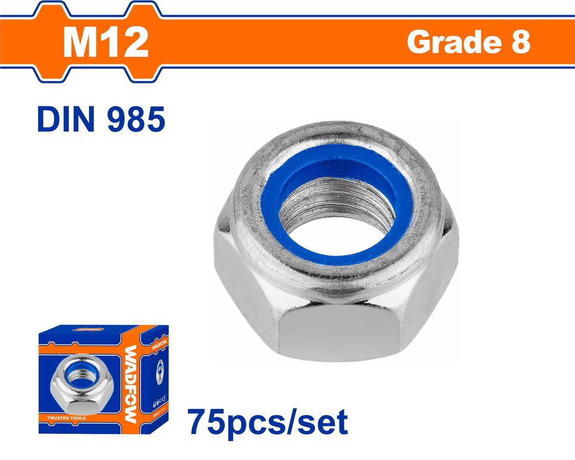 Χρησιμοπωλείο - WADFOW ΠΑΞΙΜΑΔΙ ΑΣΦΑΛΕΙΑΣ ΓΑΛΒ. DIN985 12mm 75TEM (WMV6512A)