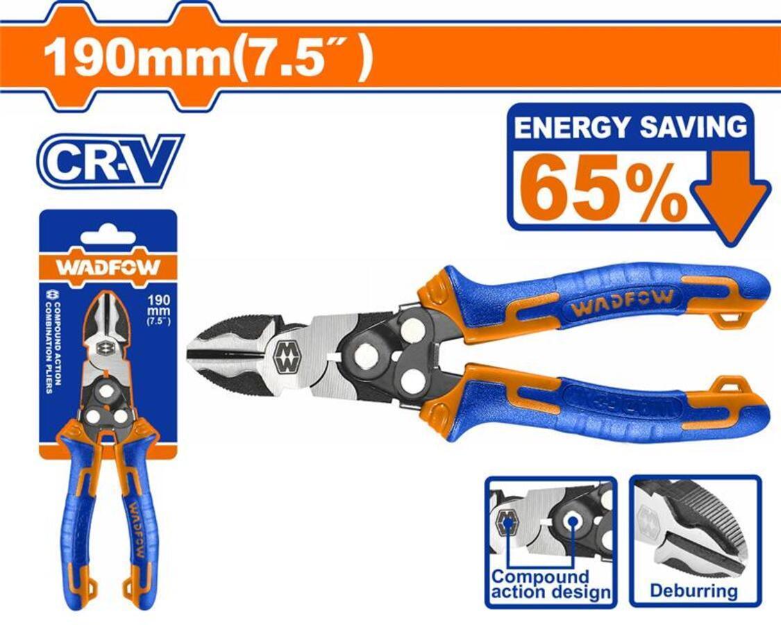 Χρησιμοπωλείο - WADFOW ΠΛΑΓΙΟΚΟΠΤΗΣ ΣΥΝΘΕΤΗΣ ΛΕΙΤΟΥΡΓΙΑΣ 190mm (WPL3768)