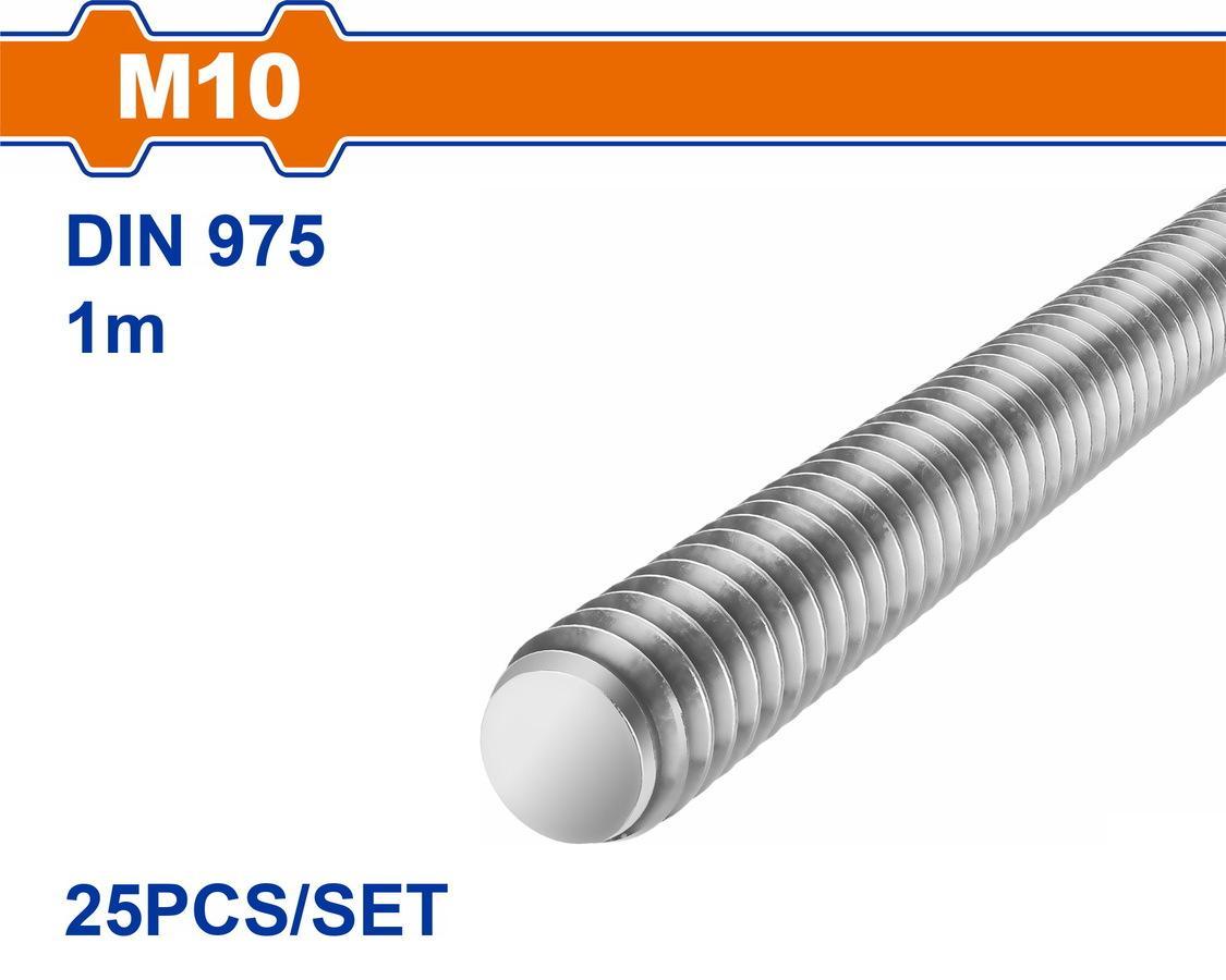 Χρησιμοπωλείο - WADFOW ΝΤΙΖΑ-ΟΛΟΠΑΣΟ ΓΑΛΒΑΝΙΖΕ 4.8 DIN975 10mm / 1m (WXSZ310)
