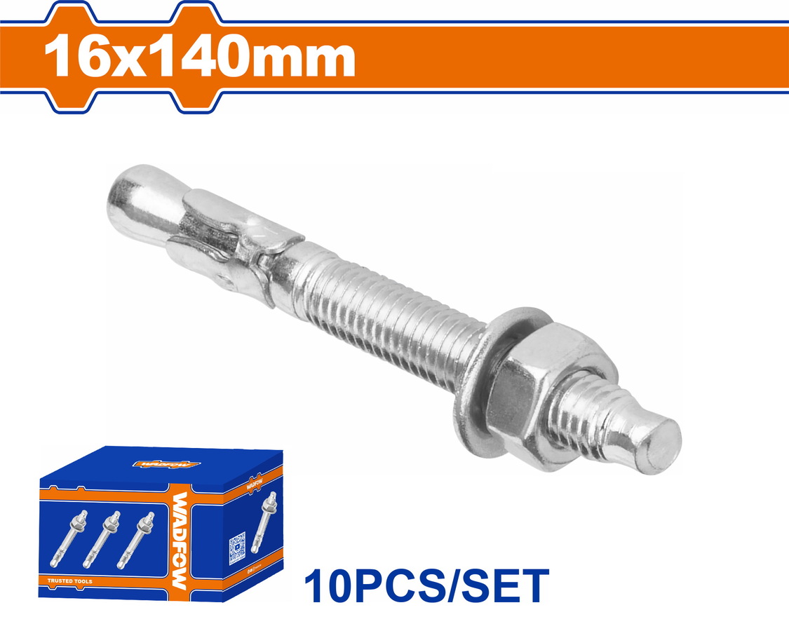 Χρησιμοπωλείο - WADFOW ΒΙΣΜΑΤΑ ΜΕΤΑΛΛΙΚΑ ΓΑΛΒ. EXPRESS 16 Χ 140 10ΤΕΜ (WDQ2556)