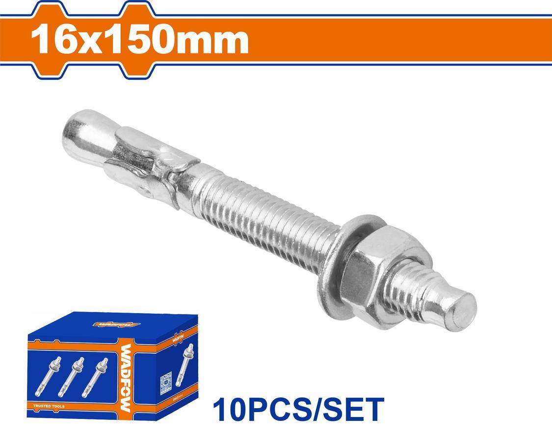 Χρησιμοπωλείο - WADFOW ΒΙΣΜΑΤΑ ΜΕΤΑΛΛΙΚΑ ΓΑΛΒ. EXPRESS 16 Χ 150 10ΤΕΜ (WDQ2557)