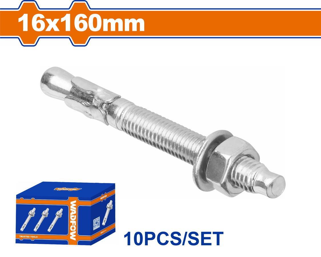 Χρησιμοπωλείο - WADFOW ΒΙΣΜΑΤΑ ΜΕΤΑΛΛΙΚΑ ΓΑΛΒ. EXPRESS 16 Χ 160 10ΤΕΜ (WDQ2558)