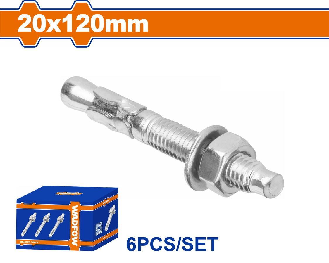 Χρησιμοπωλείο - WADFOW ΒΙΣΜΑΤΑ ΜΕΤΑΛΛΙΚΑ ΓΑΛΒ. EXPRESS 20 Χ 120 6ΤΕΜ (WDQ2565)