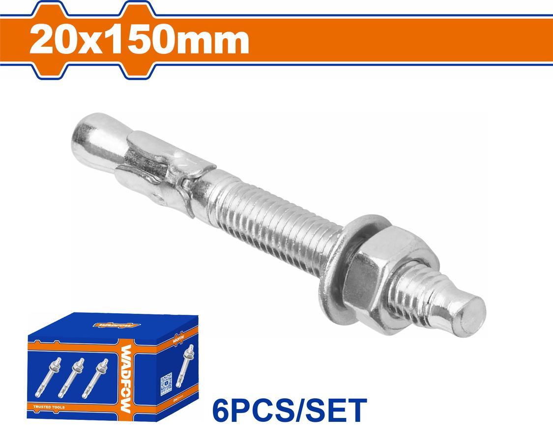 Χρησιμοπωλείο - WADFOW ΒΙΣΜΑΤΑ ΜΕΤΑΛΛΙΚΑ ΓΑΛΒ. EXPRESS 20 Χ 150 6ΤΕΜ (WDQ2567)