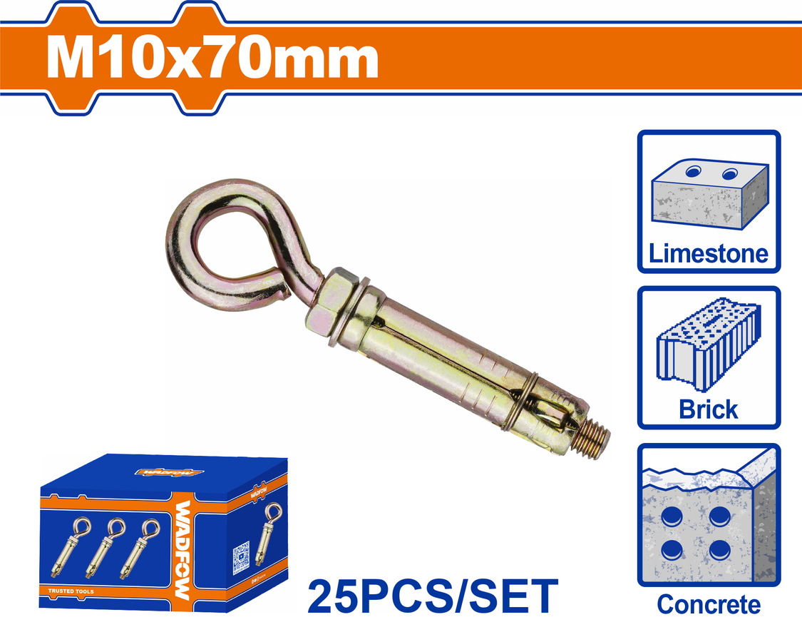 Χρησιμοπωλείο - WADFOW ΒΙΣΜΑ ΜΕΤΑΛΛΙΚΟ Β.Τ ΜΕ ΘΗΛΕΙΑ 10Χ70 25ΤΕΜ (WDQ45C3)