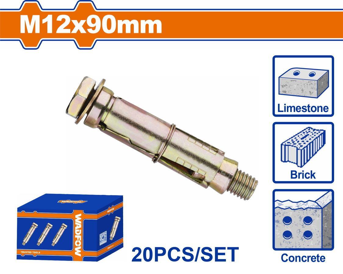Χρησιμοπωλείο - WADFOW ΒΙΣΜΑΤΑ ΜΕΤΑΛΛΙΚΑ ΜΕ ΒΙΔΑ 12 Χ 90 20ΤΕΜ (WDQ5544)