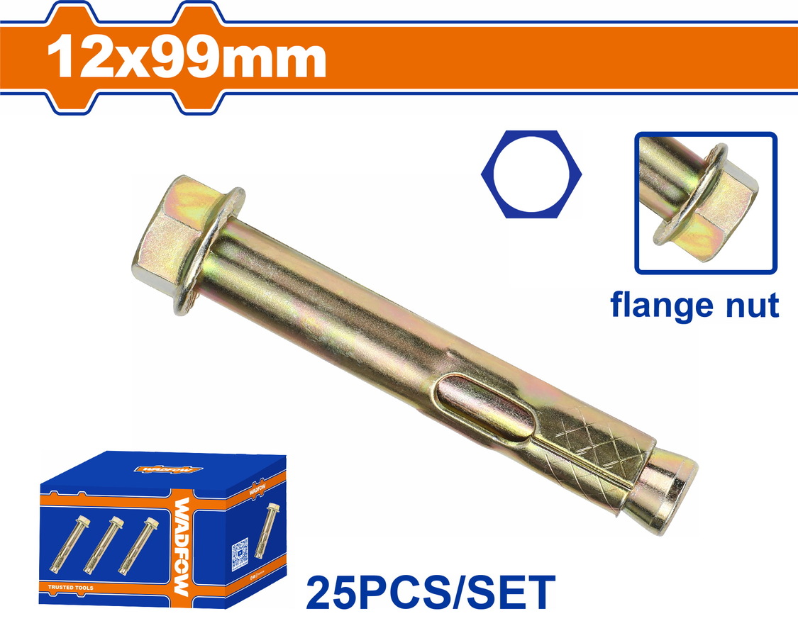 Χρησιμοπωλείο - WADFOW ΒΙΣΜΑΤΑ ΜΕΤΑΛΛΙΚΑ ΜΕ ΒΙΔΑ ΦΛΑΝΤΖΑΣ 12 Χ 99 25ΤΕΜ (WDQA535)