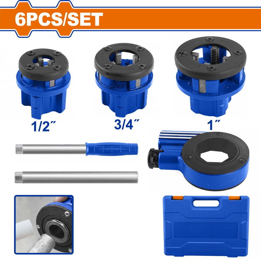 Χρησιμοπωλείο - WADFOW ΣΕΤ ΦΙΛΙΕΡΕΣ 1/2" ΕΩΣ 1" 6ΤΕΜ (WJK1D31)