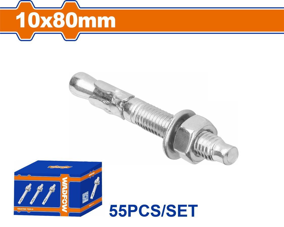 Χρησιμοπωλείο - WADFOW ΒΙΣΜΑΤΑ ΜΕΤΑΛΛΙΚΑ ΓΑΛΒ. EXPRESS 10 Χ 80 55ΤΕΜ (WDQ2533)