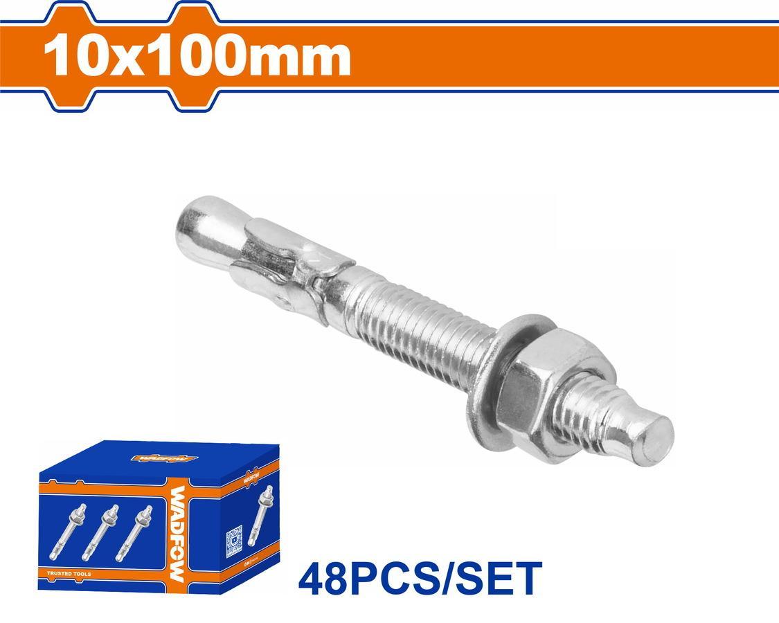 Χρησιμοπωλείο - WADFOW ΒΙΣΜΑΤΑ ΜΕΤΑΛΛΙΚΑ ΓΑΛΒ. EXPRESS 10 Χ 100 48ΤΕΜ (WDQ2534)