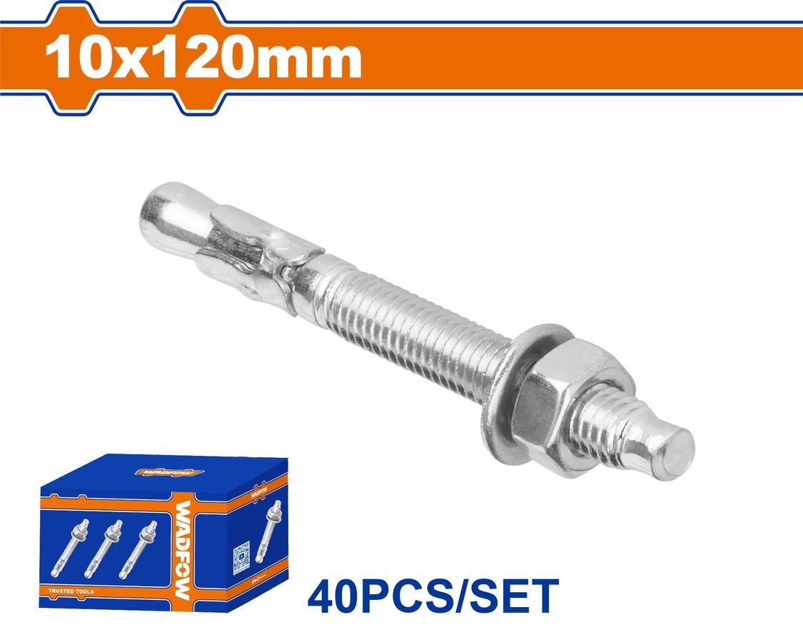 Χρησιμοπωλείο - WADFOW ΒΙΣΜΑΤΑ ΜΕΤΑΛΛΙΚΑ ΓΑΛΒ. EXPRESS 10 Χ 120 40ΤΕΜ (WDQ2535)