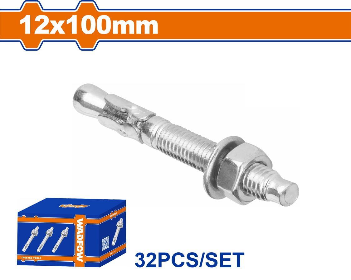 Χρησιμοπωλείο - WADFOW ΒΙΣΜΑΤΑ ΜΕΤΑΛΛΙΚΑ ΓΑΛΒ. EXPRESS 12 Χ 100 32ΤΕΜ (WDQ2544)