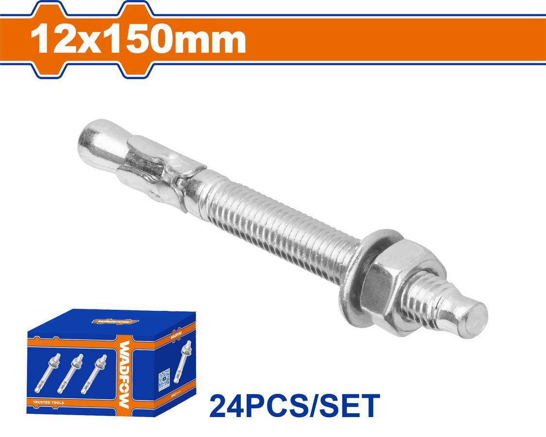 Χρησιμοπωλείο - WADFOW ΒΙΣΜΑΤΑ ΜΕΤΑΛΛΙΚΑ ΓΑΛΒ. EXPRESS 12 Χ 150 24ΤΕΜ (WDQ2547)