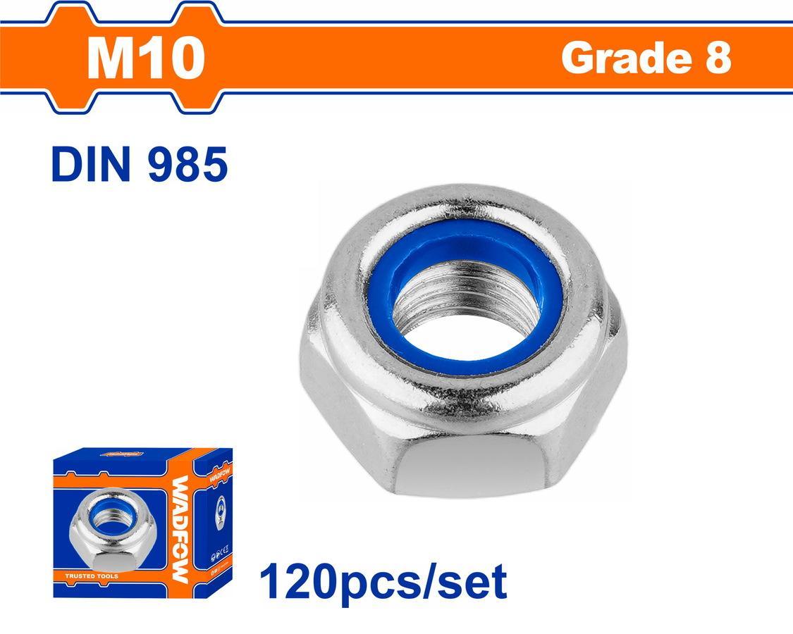 Χρησιμοπωλείο - WADFOW ΠΑΞΙΜΑΔΙ ΑΣΦΑΛΕΙΑΣ ΓΑΛΒ. DIN985 10mm 120TEM (WMV6510A)