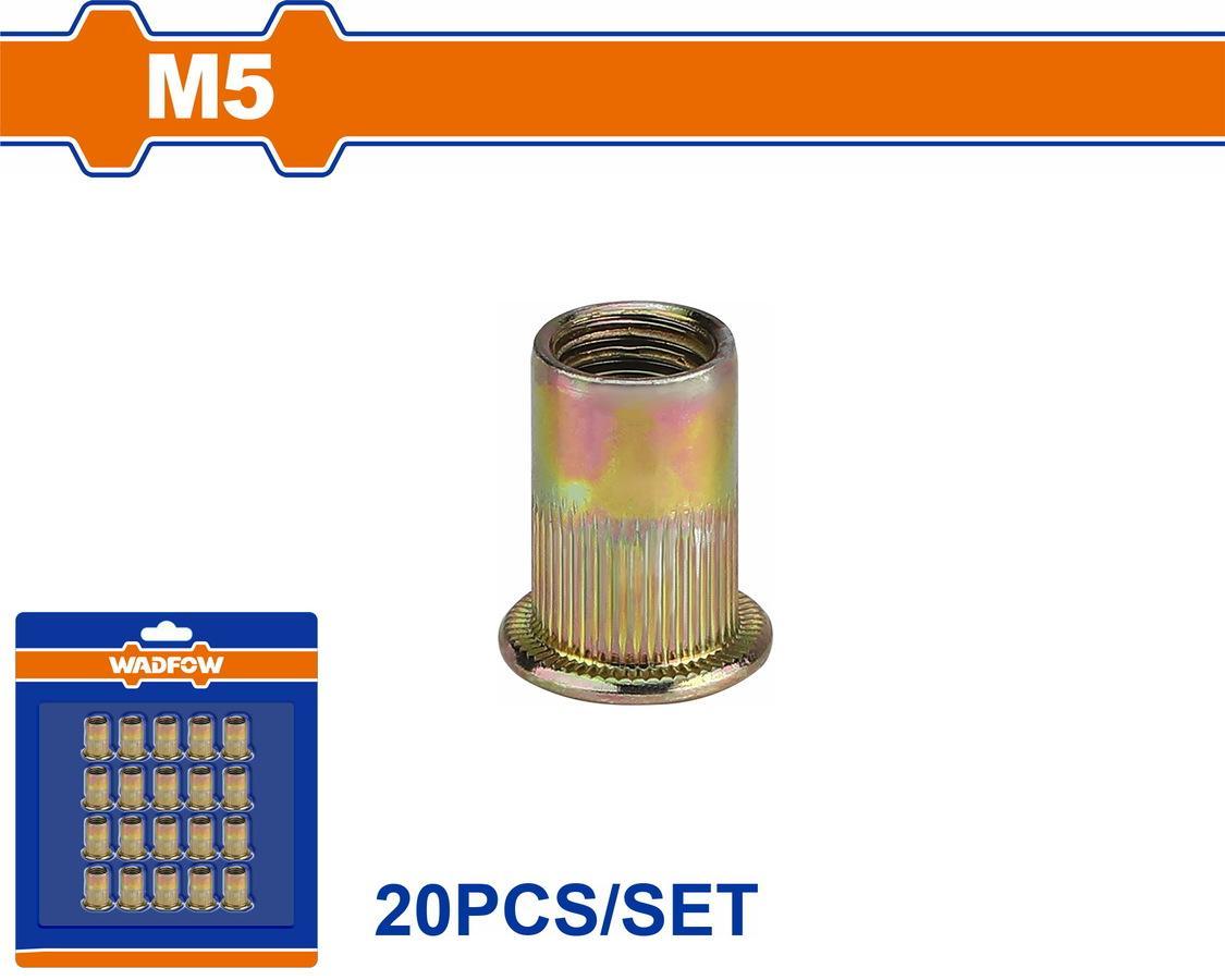 Χρησιμοπωλείο - WADFOW ΠΡΙΤΣΙΝΙΑ ΣΙΔΗΡΟΥ ΜΕ ΣΠΕΙΡΩΜΑ 5mm 20ΤΕΜ (WRE1K15)
