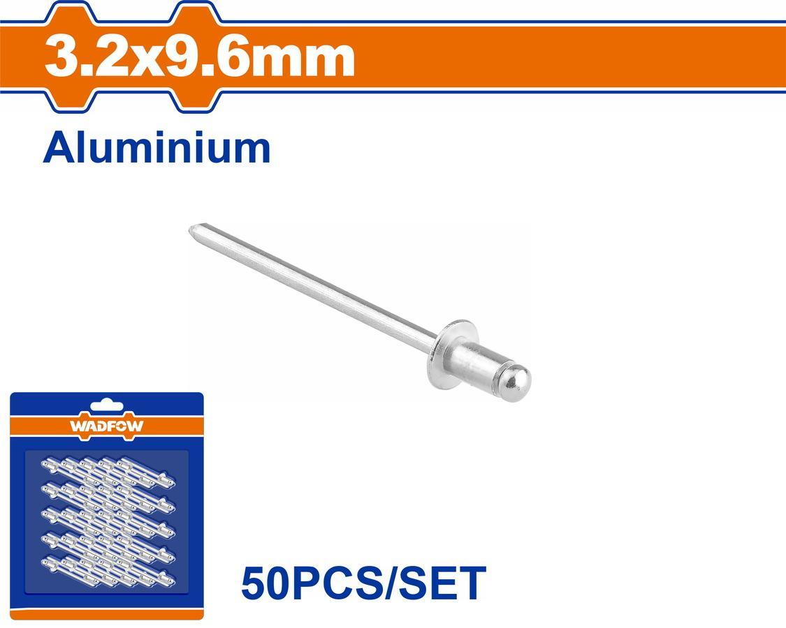 Χρησιμοπωλείο - WADFOW ΠΡΙΤΣΙΝΙΑ ΑΛΟΥΜ. 3.2 X 9.6mm 50TEM (WREZK12)