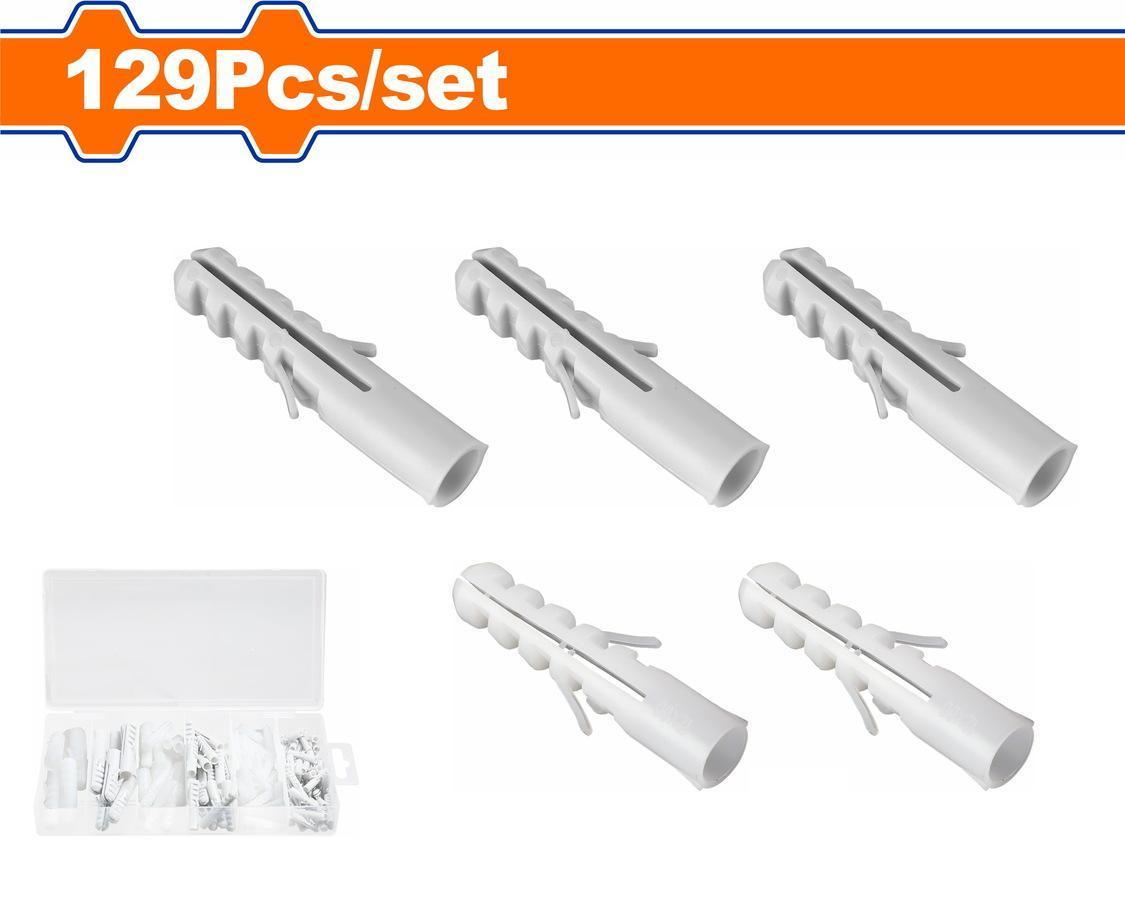 Χρησιμοπωλείο - WADFOW ΣΕΤ ΠΛΑΣΤΙΚΑ ΒΙΣΜΑΤΑ 129ΤΕΜ (WXTBB01)