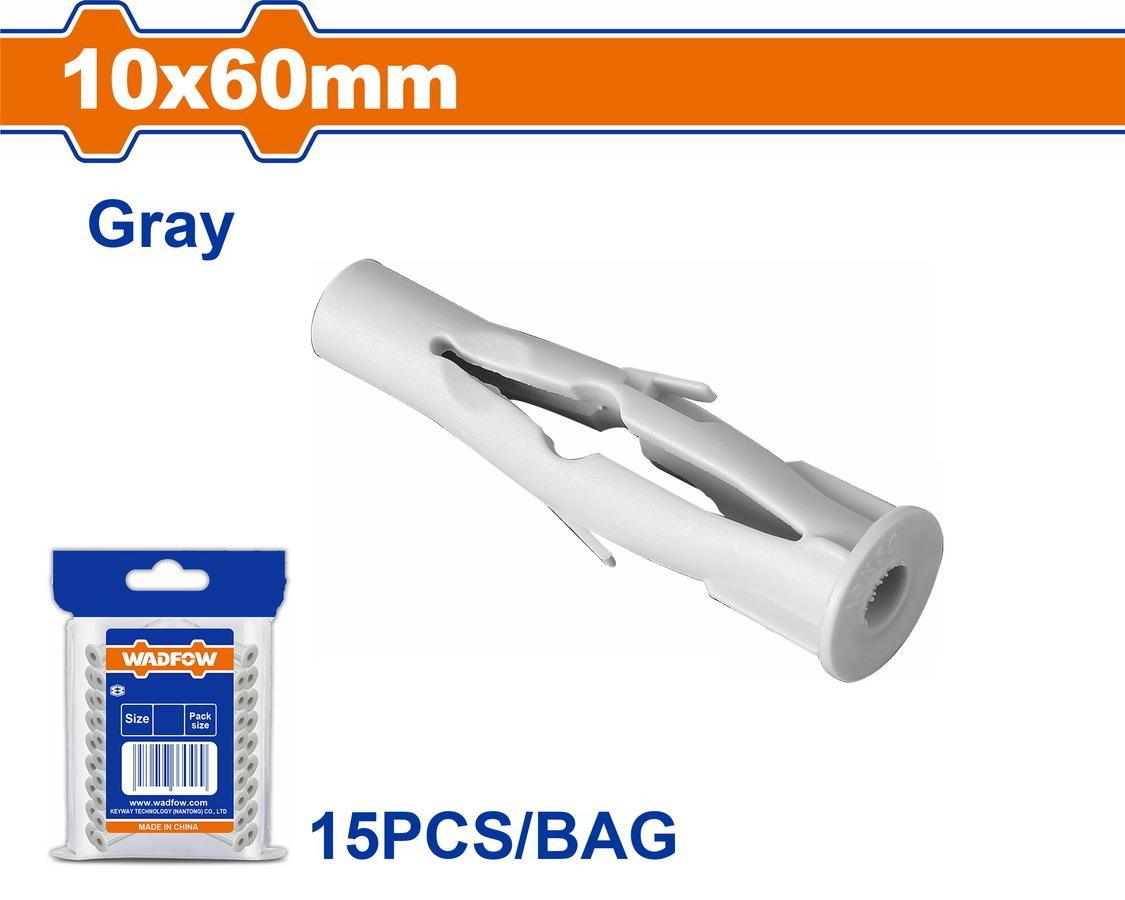 Χρησιμοπωλείο - WADFOW ΒΙΣΜΑ ΠΛΑΣΤΙΚΟ PE UNIVERSAL 10Χ60mm 15TEM (WXTE931)