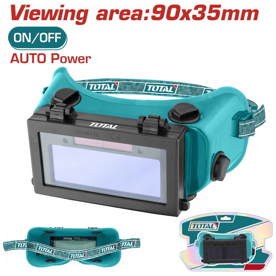 TOTAL ΓΥΑΛΙΑ ΣΥΓΚΟΛΛΗΣΕΩΣ ΑΥΤΟΜΑΤΗΣ ΣΚΙΑΣΗΣ 90 Χ 35mm (TSP9403)