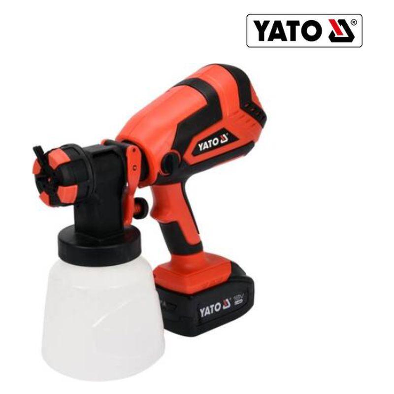 Ηλεκτρικό Πιστόλι Βαφής 18V 1x4Ah με Δοχείο 1lt - Yato YT-82765 - Image 3