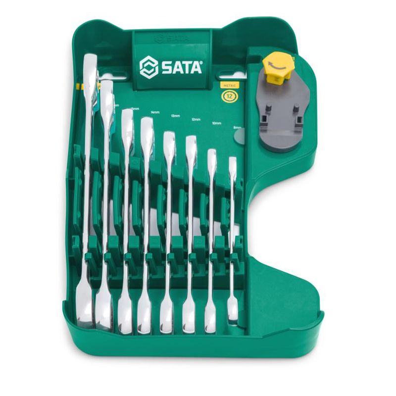 Γερμανοπολύγωνα καστάνιας σετ 8τεμ. 8, 10, 12, 13, 14, 15, 17, 19mm ST08007ASJ