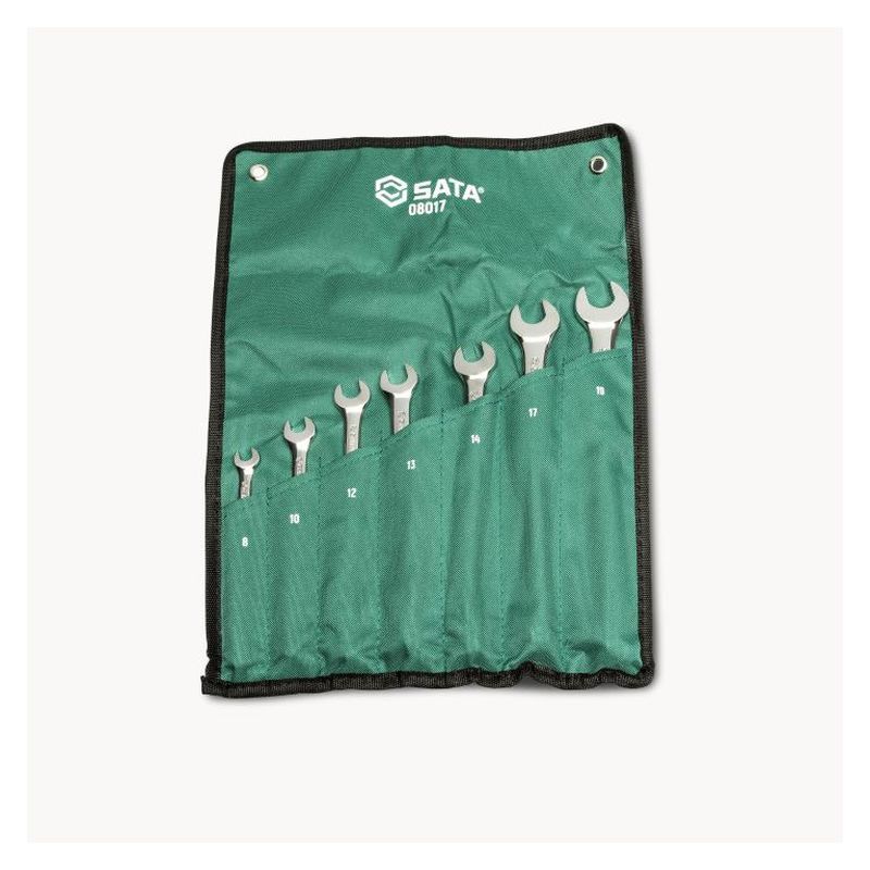 Σετ 7τεμ Γερμανοπολύγωνα Καστάνιας 120xp 8 10 11 13 14 17 19mm ST08017