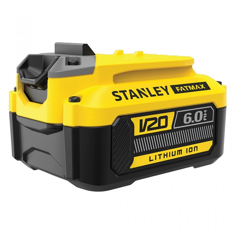ΜΠΑΤΑΡΙΑ ΛΙΘΙΟΥ V20 18V 6.0AH FATMAX STANLEY SFMCB206