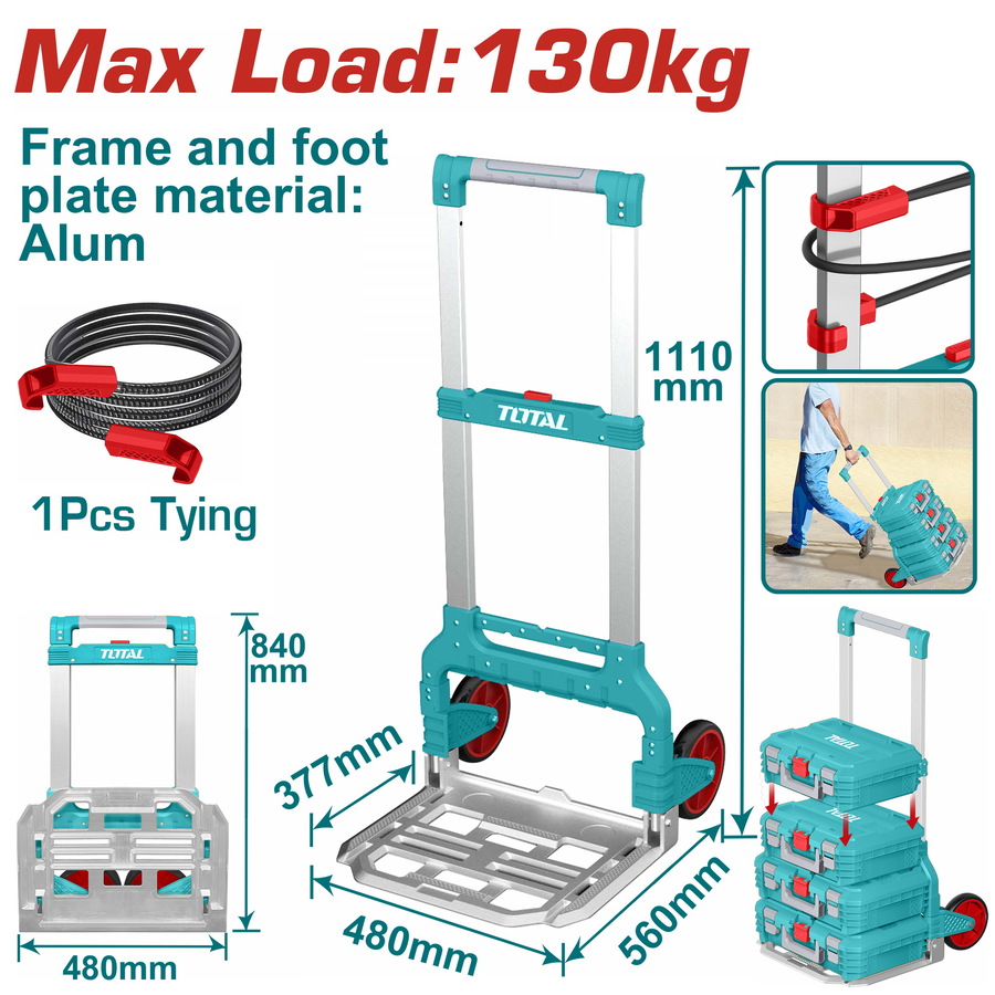 TOTAL ΕΠΑΓΓ. ΚΑΡΟΤΣΙ ΠΤΥΣΣΟΜΕΝΟ ΑΛΟΥΜ. ΓΙΑ ΜΕΤΑΦΟΡΑ ΕΡΓΑΛΕΙΟΘΗΚΩΝ (THWB61201)