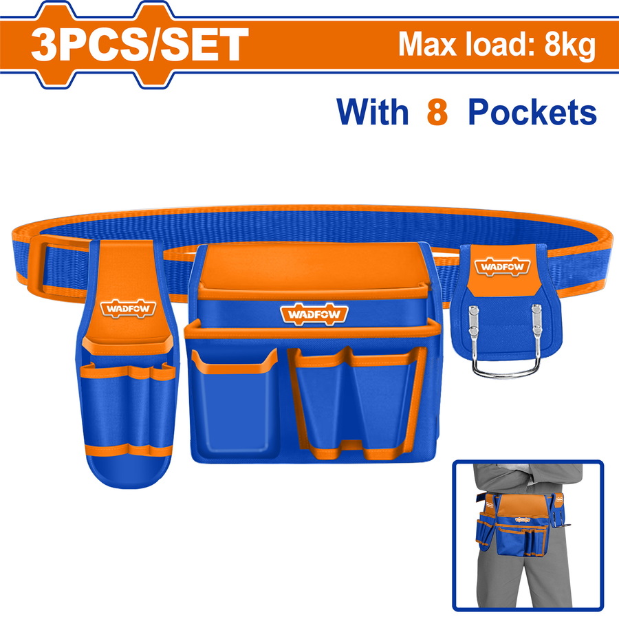 Χρησιμοπωλείο - WADFOW ΘΗΚΗ - ΖΩΝΗ ΤΡΙΠΛΗ ΕΡΓΑΛΕΙΩΝ 265X225mm (WTG2107)