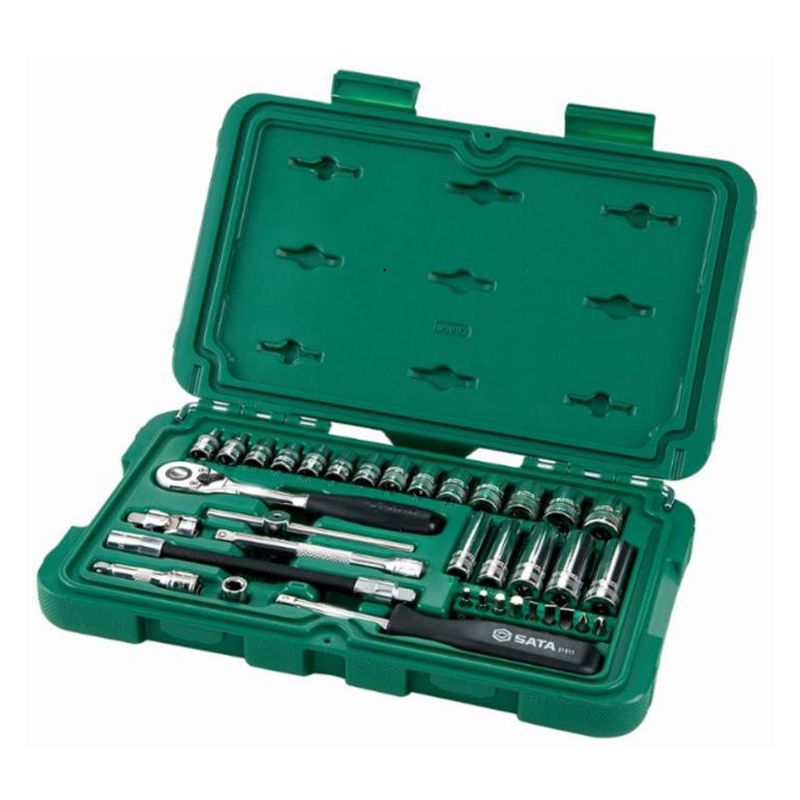 Σετ 36 τμχ από καρυδάκια 6 σημείων με κίνηση 1/4” SATA ST09001SJ