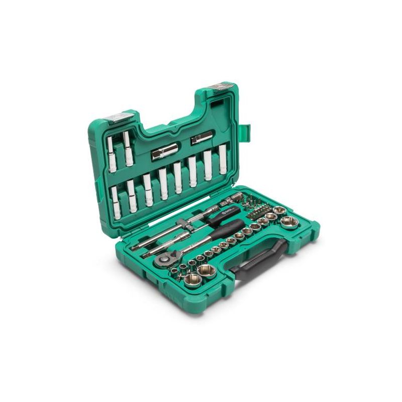 Σετ 60 τμχ από καρυδάκια 6 σημείων με κίνηση 1/2” SATA ST09007SJ