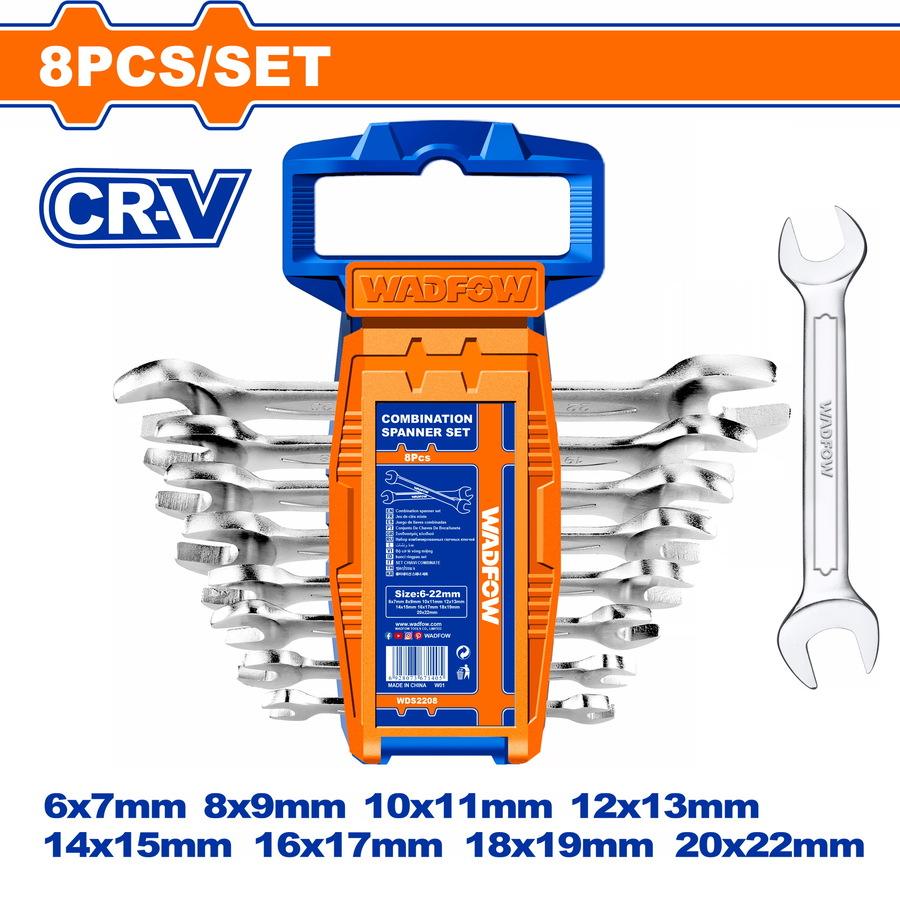 Χρησιμοπωλείο - WADFOW ΣΕΤ ΓΕΡΜΑΝΙΚΑ ΚΛΕΙΔΙΑ 8ΤΕΜ / 6Χ7 - 20Χ22 (WDS2208)