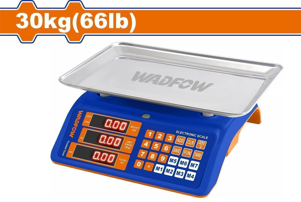 Χρησιμοπωλείο - WADFOW ΗΛΕΚΤΡΟΝΙΚΗ ΖΥΓΑΡΙΑ 30Kg (WEC1520)