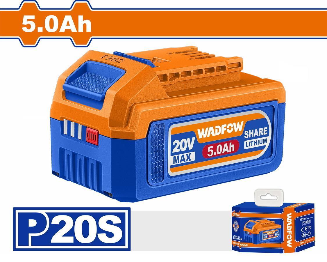 Χρησιμοπωλείο - WADFOW ΜΠΑΤΑΡΙΑ Li-ion 20V / 5Ah (WLBP550)