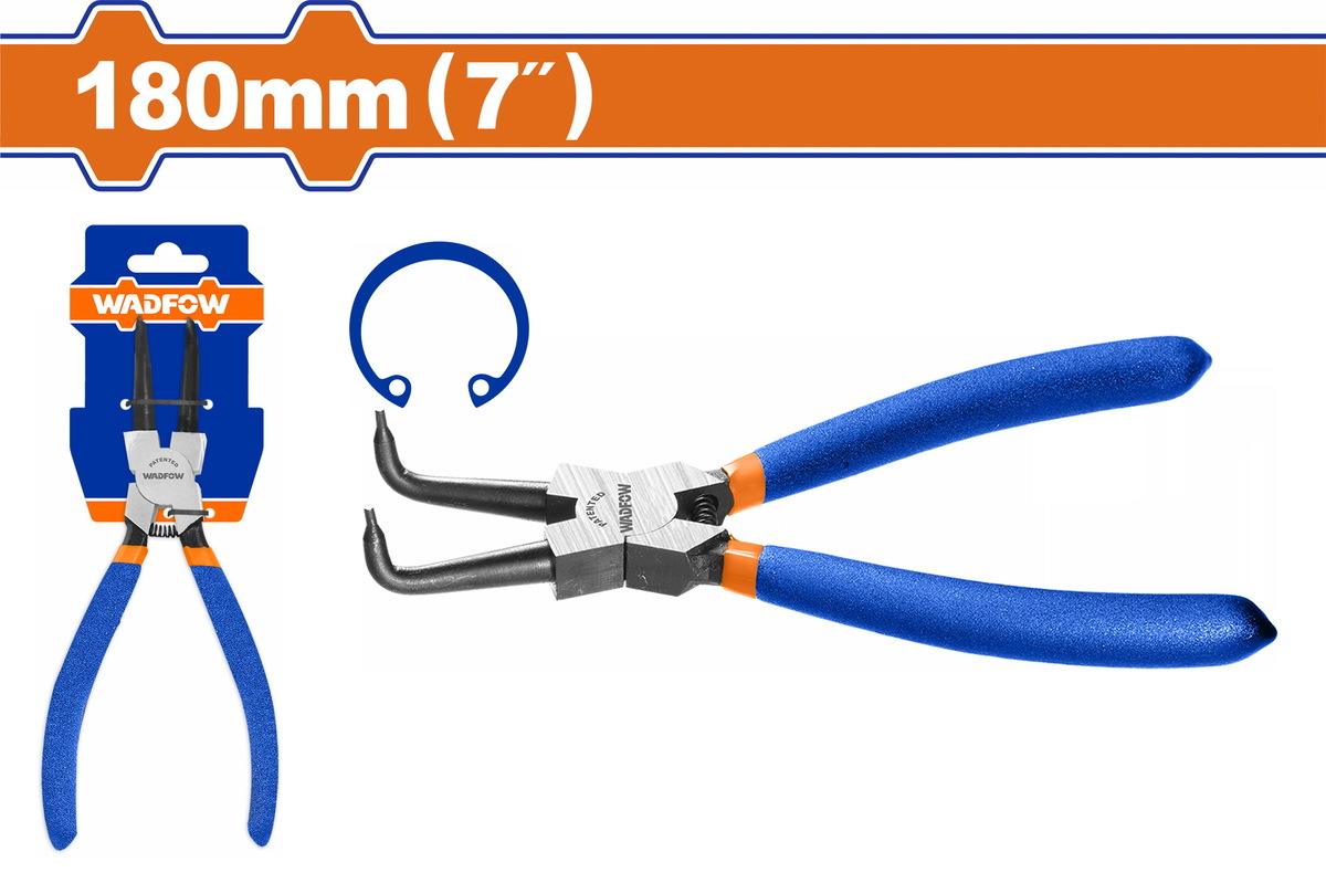 Χρησιμοπωλείο - WADFOW ΑΣΦΑΛΕΙΟΤΣΙΜΠΙΔΟ ΚΥΡΤΟ ΜΕ ΕΛΑΤΗΡΙΟ 180mm ΑΞΟΝΩΣ (WPL9C74)
