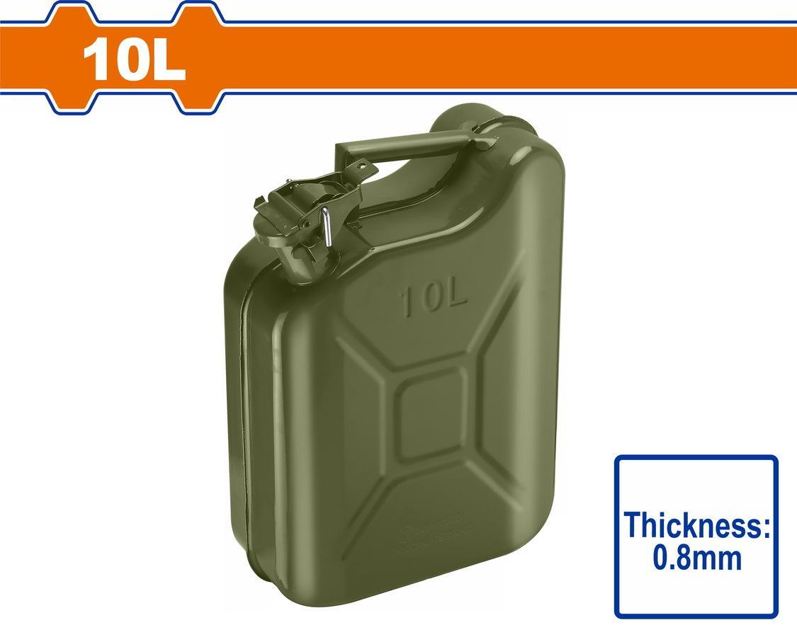 Χρησιμοπωλείο - WADFOW ΔΟΧΕΙΟ ΚΑΥΣΙΜΟΥ ΜΕΤΑΛΛΙΚΟ 10Lit (WQY1310)